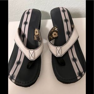 Clark wedge sandals